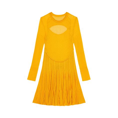 givenchy yellow dress